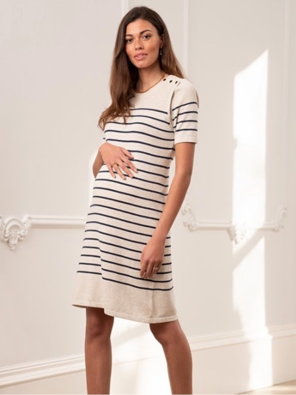 NWT Seraphine nursing dress size M
